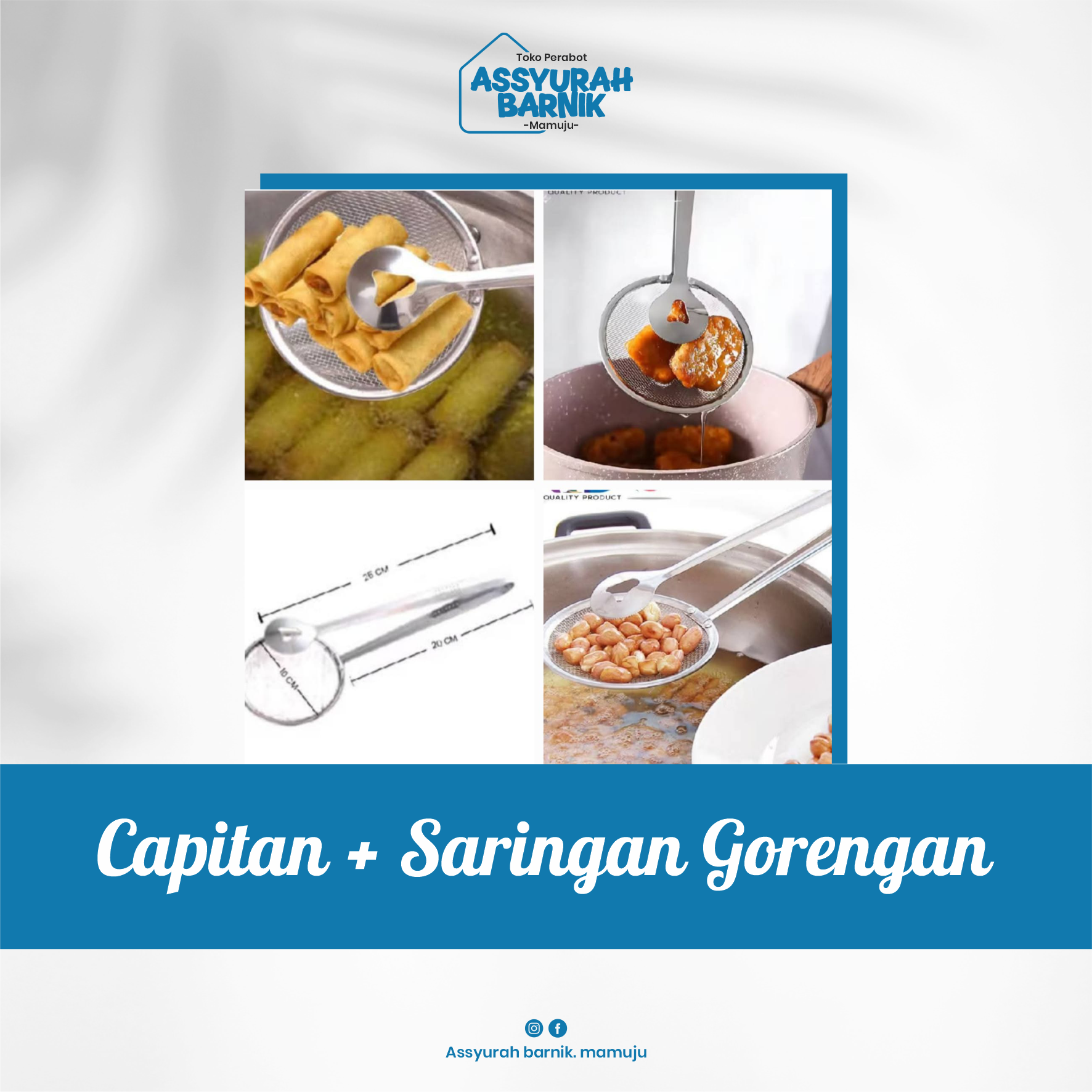 Capitan+Saringan Gorengan